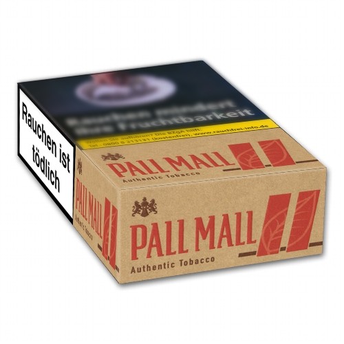 PALL MALL Authentic Tobacco Red (ohne Zusätze) 8,00 Euro (10x20)