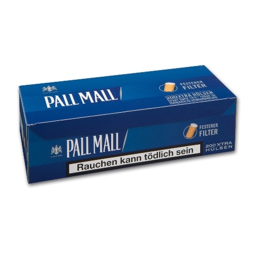 Pall Mall Smooth Taste Xtra Hülsen