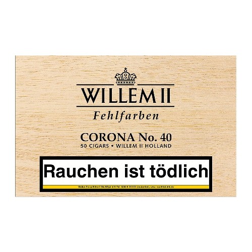 Willem II Corona No. 40 Sumatra