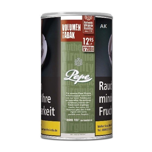 Pepe Rich green Cigarette Cut
