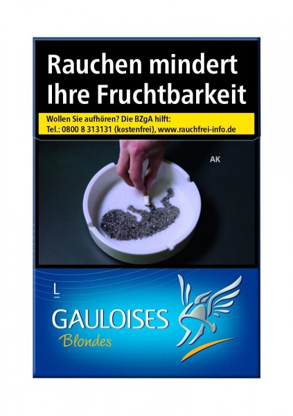 Gauloises Blondes Blau OP