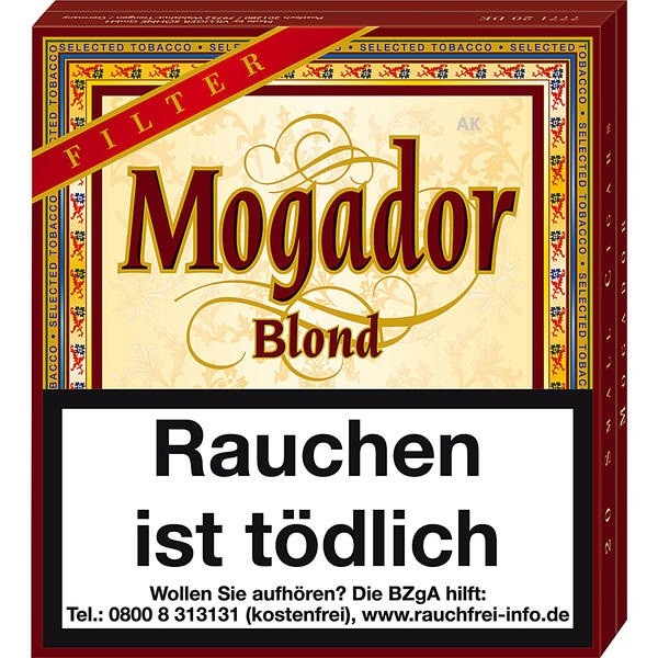Mogador Blond mit Filter Naturdeckblatt