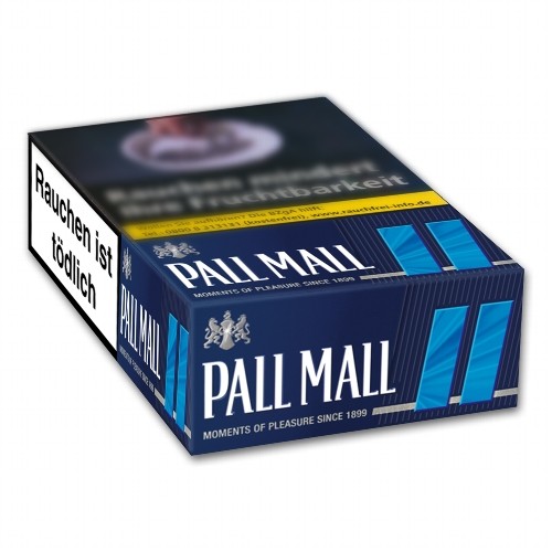 Pall Mall Blue Edition Automatenpackung 8,00 Euro