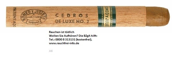 Romeo y Julieta Cedros de Luxe No. 2