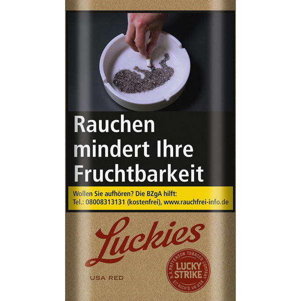 lucky strike tabak ohne zusätze