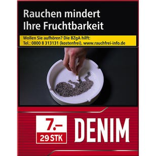 DENIM Red 2XL-Box 9,00 Euro (8x30)