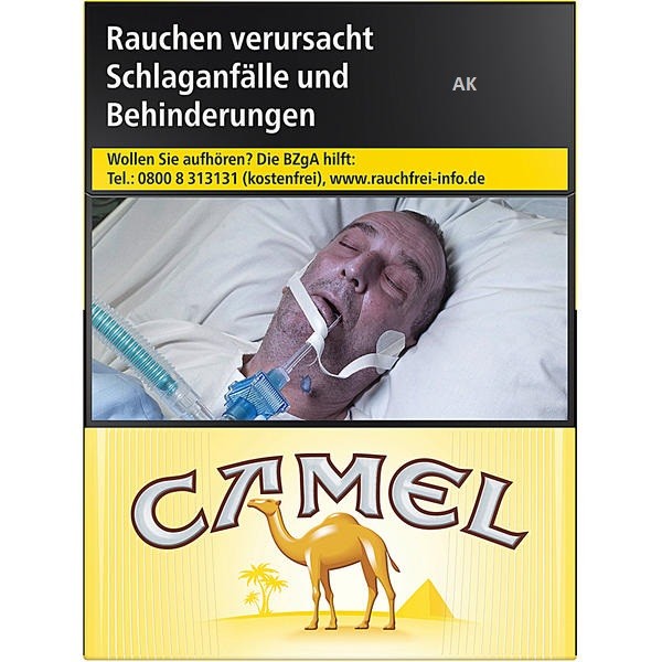 CAMEL Yellow Filter 8,00 Euro (10x20)