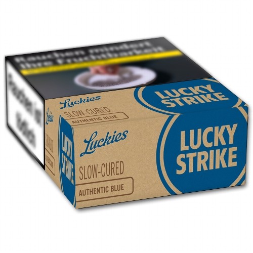 LUCKY STRIKE Authentic Blue Super 12,00 Euro (8x31)
