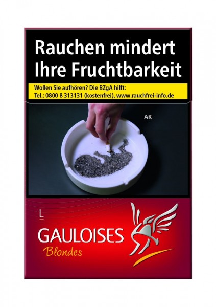 Gauloises Blondes Rot OP