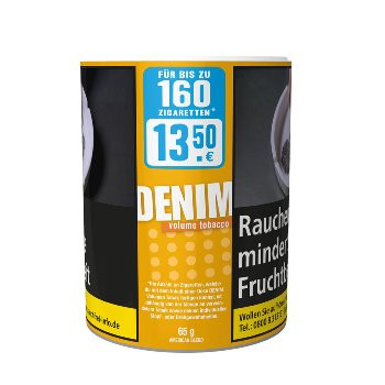 Denim Volumentabak XL-Size