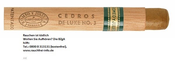 Romeo y Julieta Cedros de Luxe No. 3