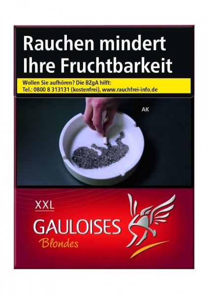 Gauloises Blondes Rot XXL