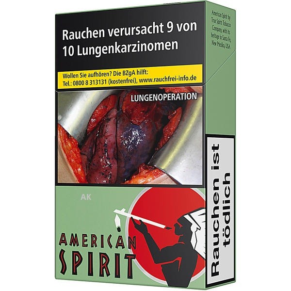Natural American Spirit Grün OP