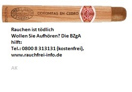 Romeo Y Julieta Coronitas en Cedro