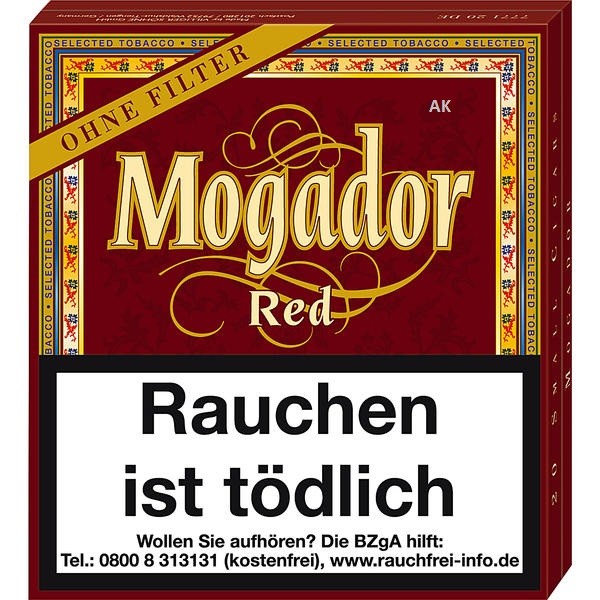 Mogador Red ohne Filter Naturdeckblatt