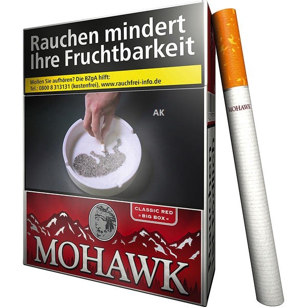 Mohawk Red Big 7,50 Euro