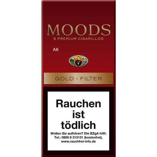 Dannemann Moods Golden Taste Filter