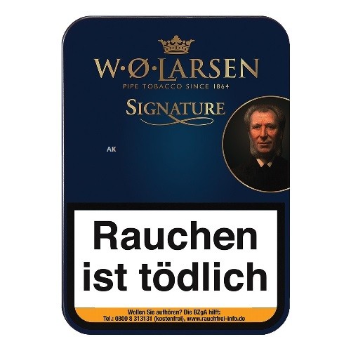 W.O. Larsen`s Signature