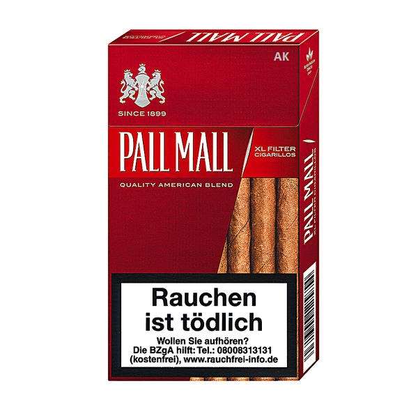 Pall Mall XL Filter Full Flavor PALL MALL ECO CIGARILLOS Tabak Abina