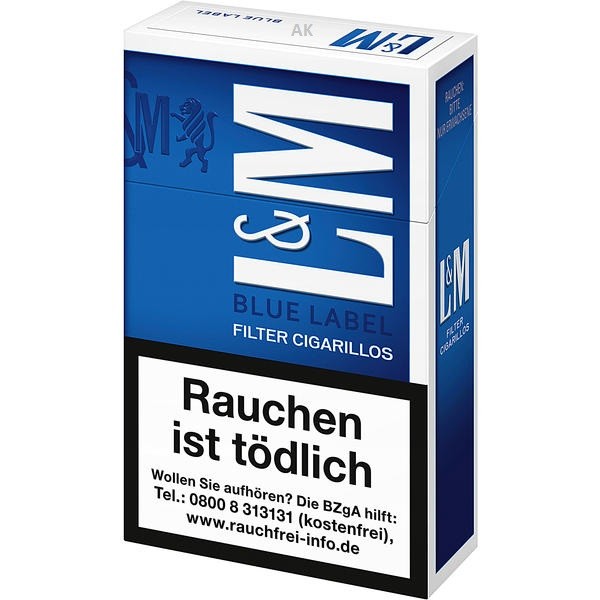 L&M Filter Cigarillos Blue