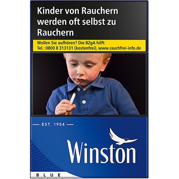 WINSTON Blue BP XXL 10,00 Euro (8x27)