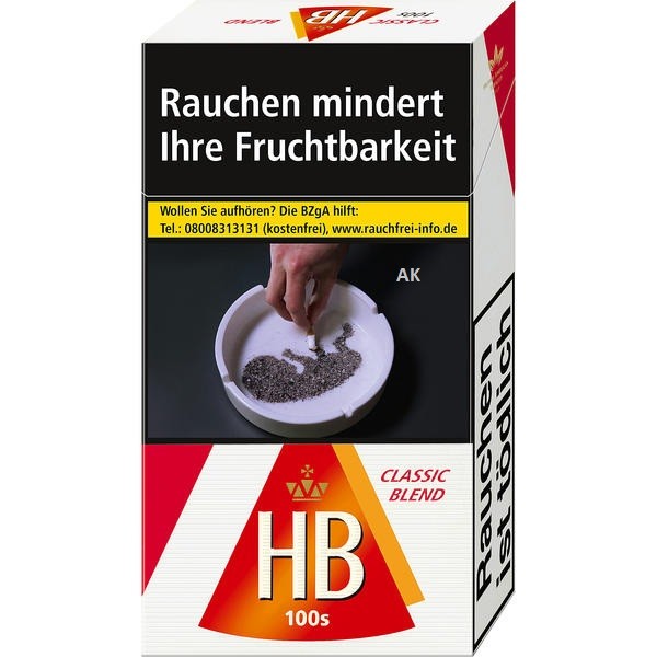 HB Classic Blend 100`s 9,20 Euro (10x20)