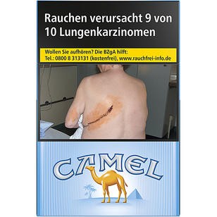 CAMEL Blue L 8,00 Euro (10x20)